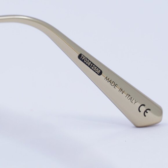 Dior ULTRADIORO A1U A000 Eyeglasses Gold 57mm Aviator Frame - Picture 6 of 11